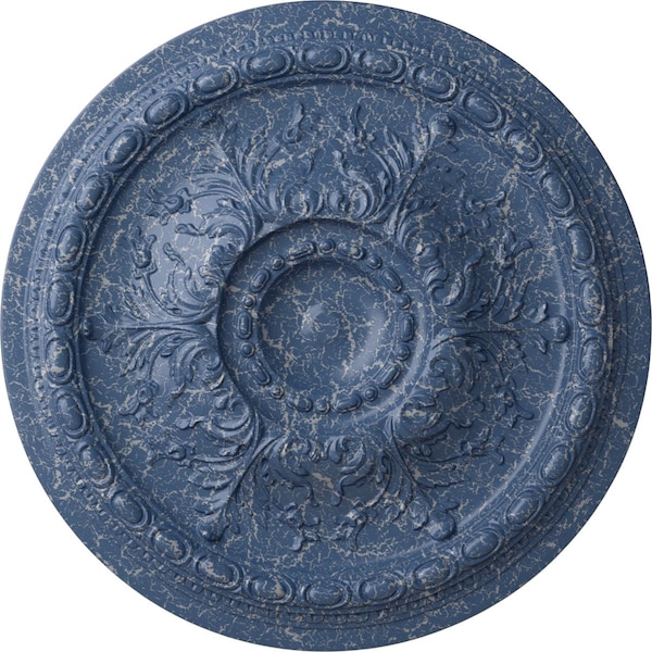 Ekena Millwork Stockport Ceiling Medallion (Fits Canopies up to 6 1/4"), 28"OD x 2 3/4"P, Americana Crackle CM28STAMC - main
